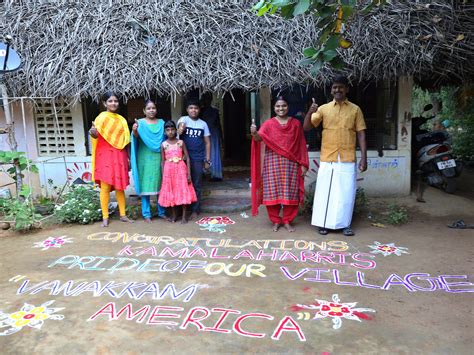 biggest village in the world|VP Harris' Ancestral India Village Tracks Her Rising Prospects in .